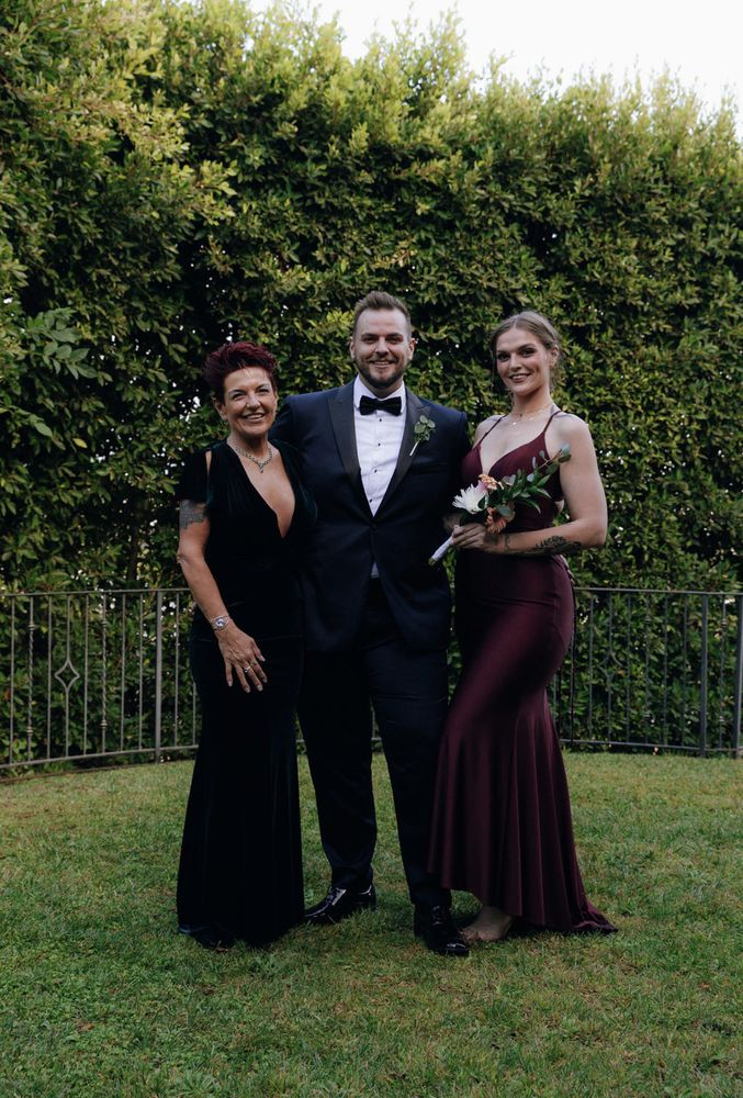 Rob dressed up for a formal event